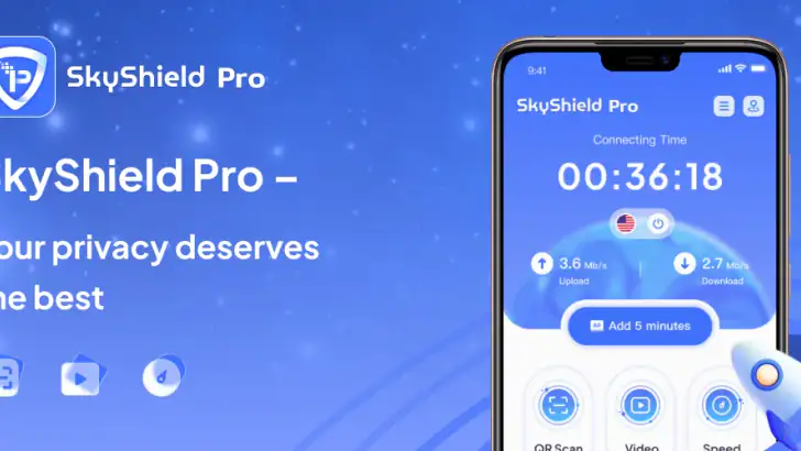 SkyShield Pro feature graphic