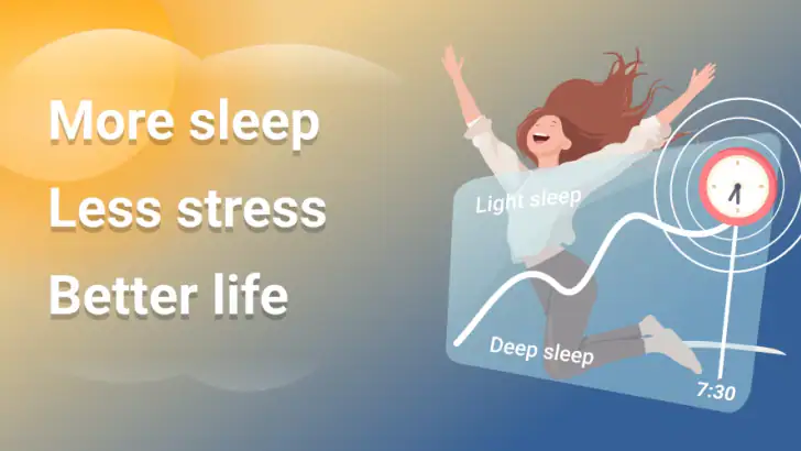 Sleep as Android: Smart alarm feature graphic