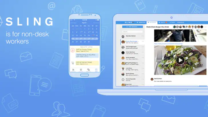 Sling: Employee Scheduling App feature graphic
