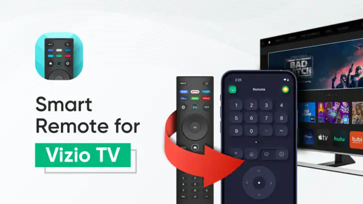 Smart Remote For Vizio TV feature graphic
