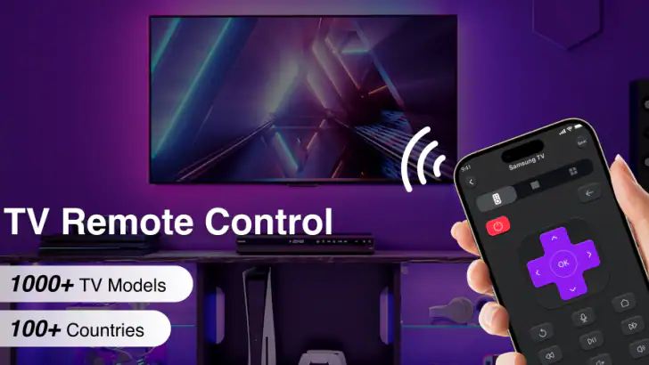 Smart TV Remote Control feature graphic