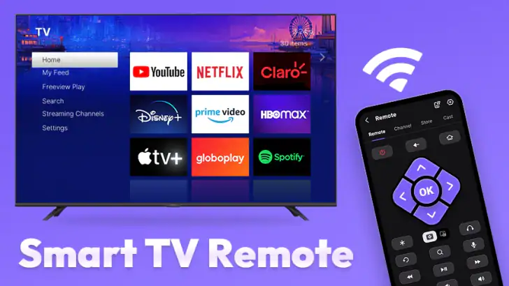 Smart TV Remote Control APP feature graphic
