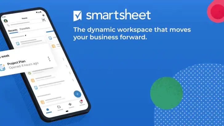 Smartsheet: Projects & Teams feature graphic