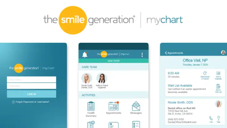 Smile Generation MyChart feature graphic