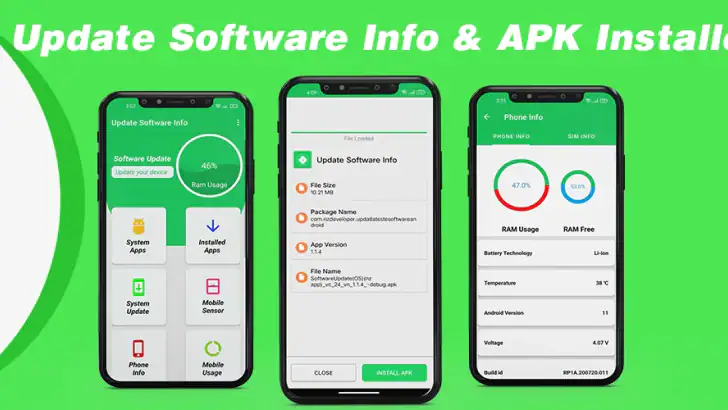 Software Update: APK installer feature graphic