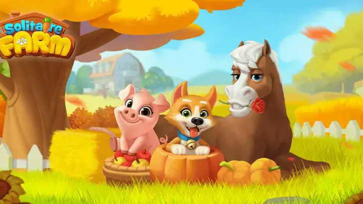 Solitaire Farm: Card Games feature graphic