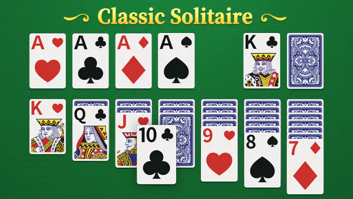 Solitaire Klondike Card Game feature graphic