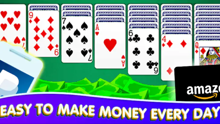 Solitaire Real Money-Win Money feature graphic