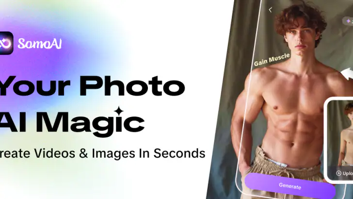 Somo AI: Photo to Art & Video feature graphic