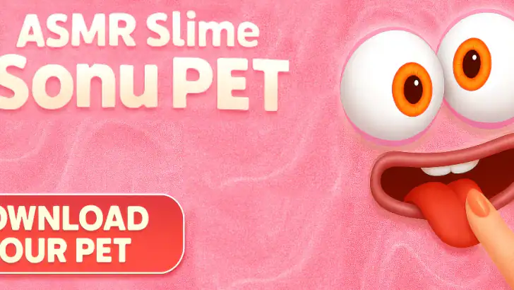 Sonu - ASMR Slime Virtual Pet feature graphic