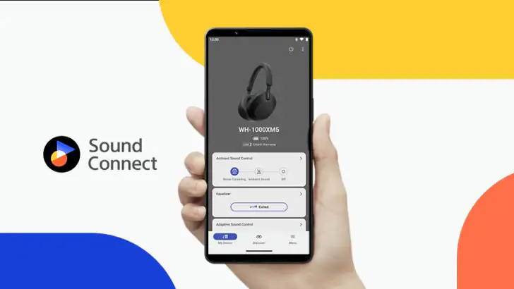 Sony | Sound Connect feature graphic