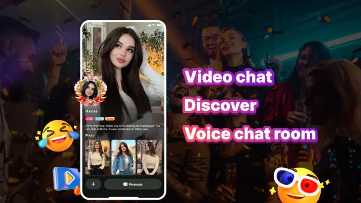 SoulLinker - Video Chat Online feature graphic
