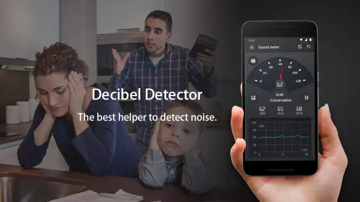 Sound Meter - Decibel Meter feature graphic