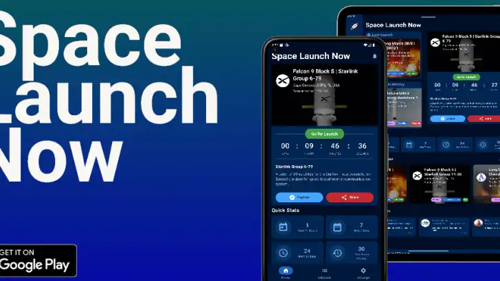Space Launch Now - Tracker feature graphic