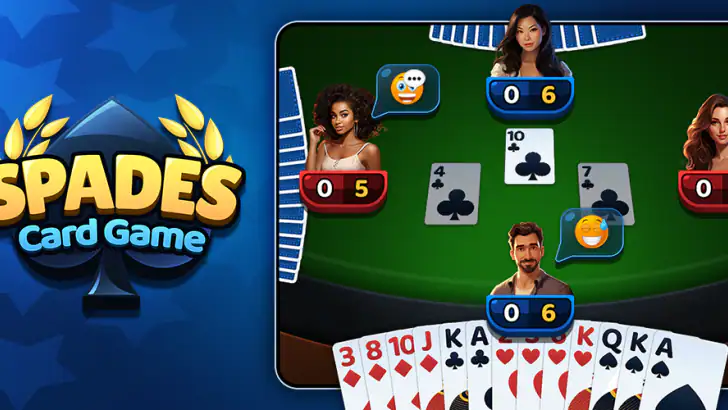 Spades - Card Game feature graphic