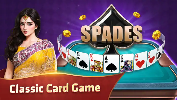 Spades: Classic Card Game feature graphic