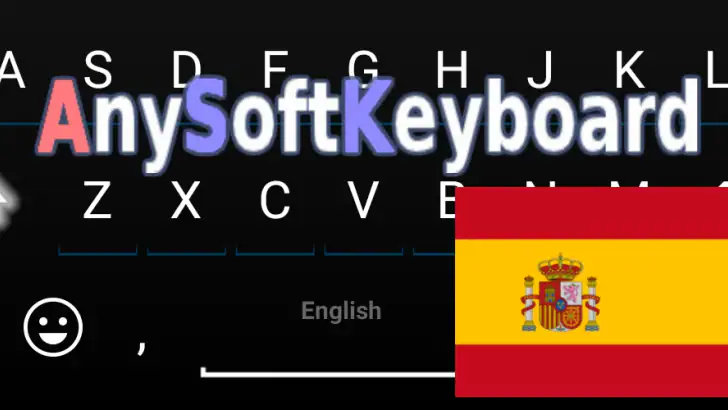 Spanish for AnySoftKeyboard feature graphic