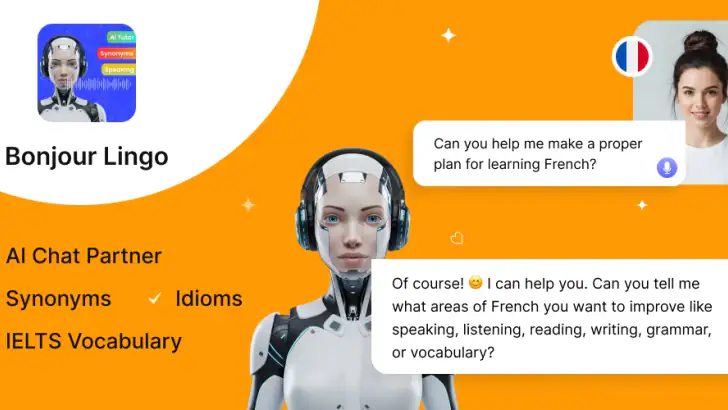 Speak French: Bonjour Lingo feature graphic