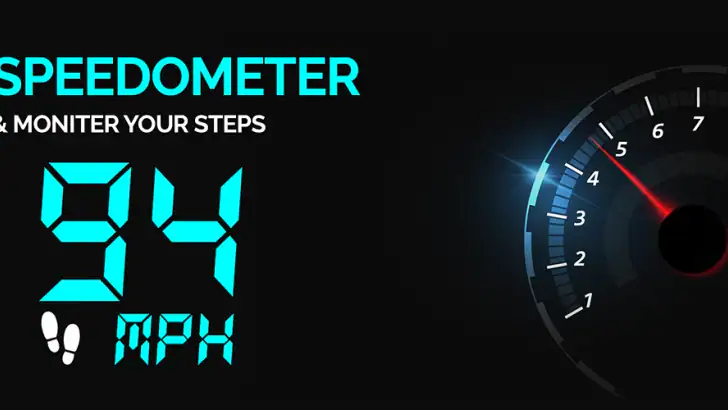 Speedometer - Odometer App feature graphic