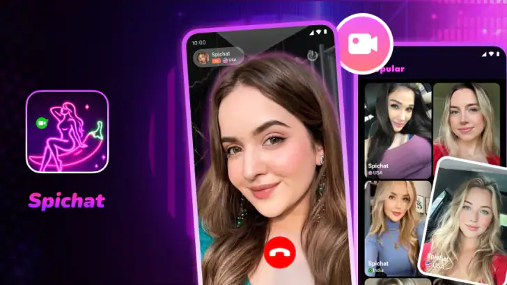 Spichat - Video Chat&Call feature graphic