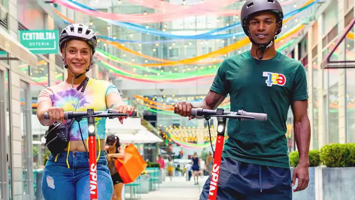 Spin - Electric Scooters feature graphic