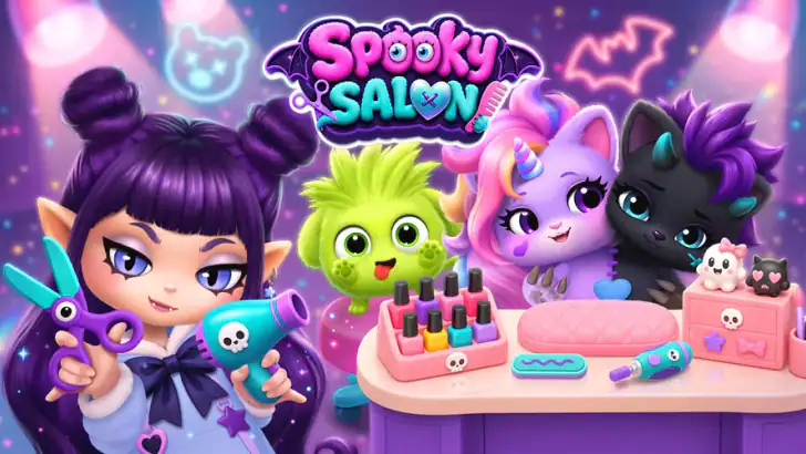 Spooky Salon: Makeover Club feature graphic