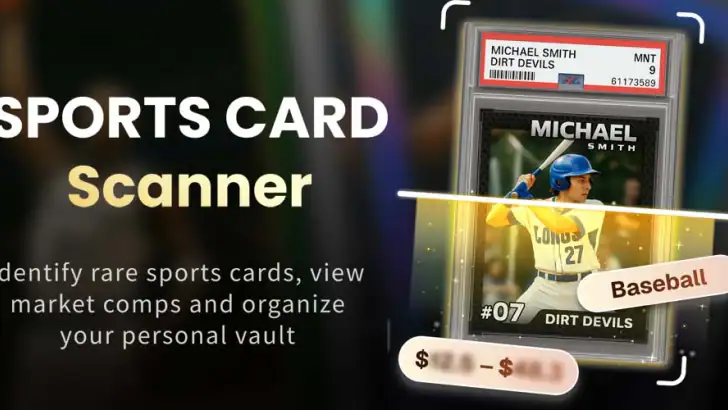 Sports Card Value Scanner feature graphic