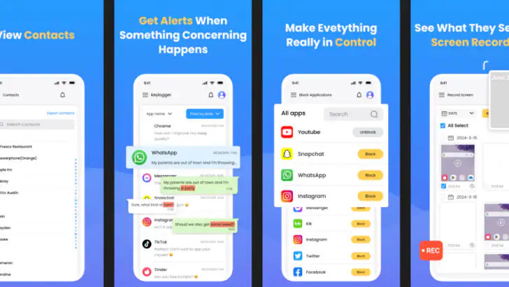 SpyX: Monitoring App feature graphic
