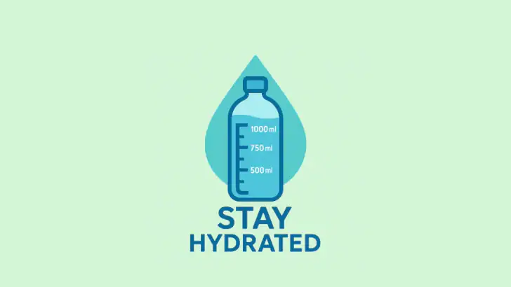 Stay Hydrated feature graphic