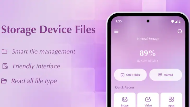 Storage Device Files feature graphic