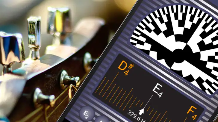 Strobe Tuner Pro: Guitar Tuner feature graphic