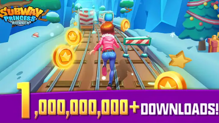 Subway Princess Runner feature graphic