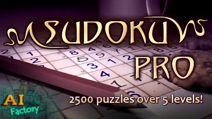 Sudoku Pro feature graphic