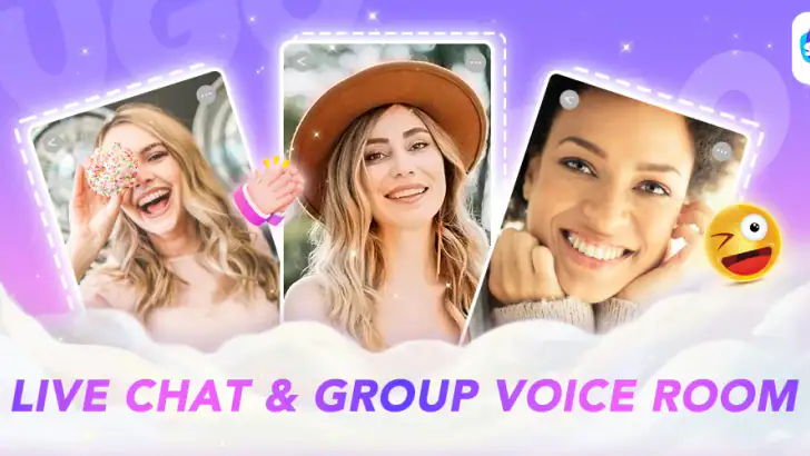 SUGO：Voice Chat Party feature graphic