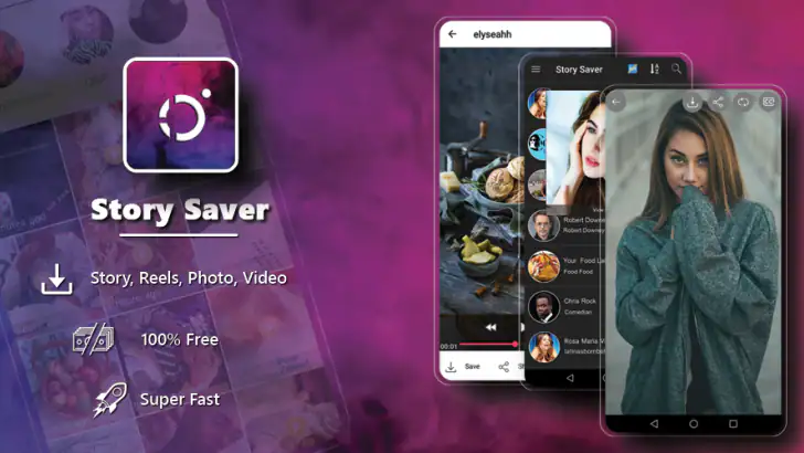 Super Story Downloader feature graphic