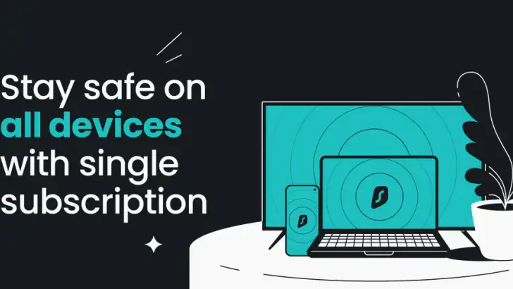 Surfshark: Secure VPN service feature graphic