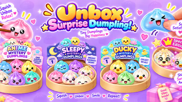 Surprise Dumpling: ASMR Box feature graphic