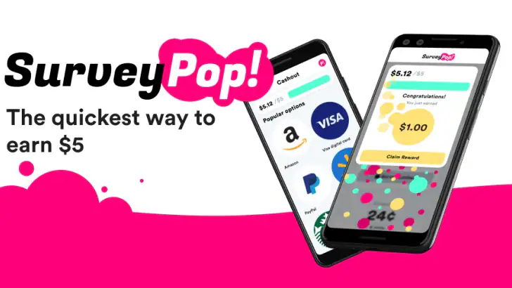 Survey Pop: Make money fast! feature graphic