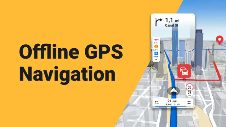 Sygic GPS Navigation & Maps feature graphic