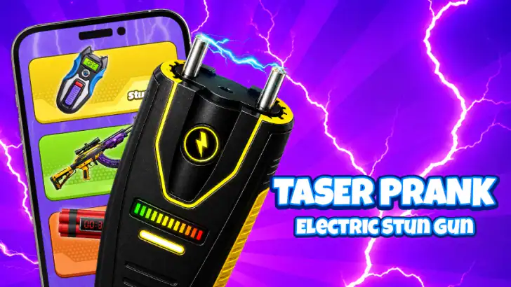 Taser Prank: Electric Stun Gun feature graphic