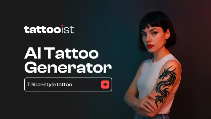 Tattooist: AI Tattoo Generator feature graphic