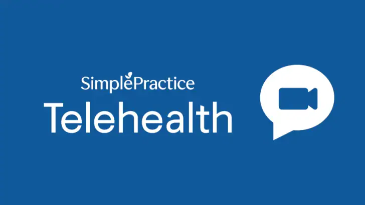 Telehealth by SimplePractice feature graphic