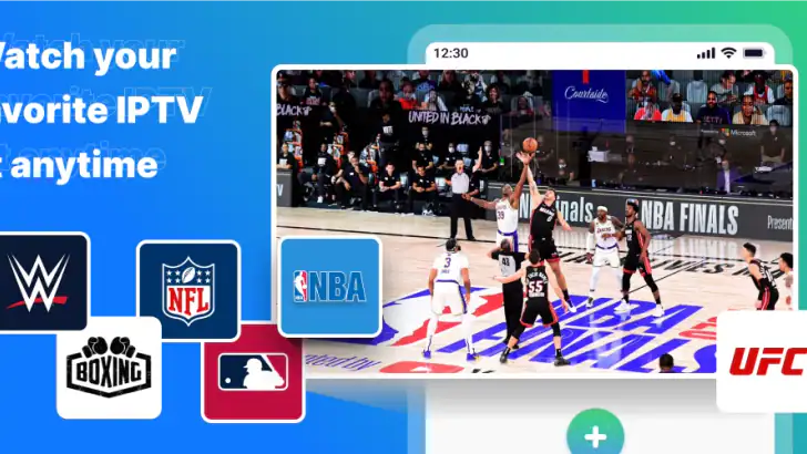 Telesim IPTV Player feature graphic