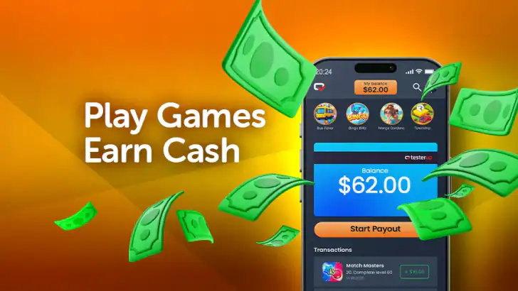 Testerup: Make Money Fast feature graphic