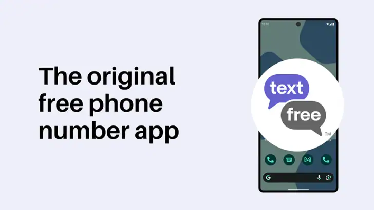 Text Free: Second Call Number feature graphic