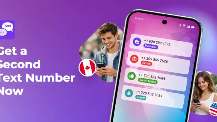 Text Number:Phone Text for Now feature graphic