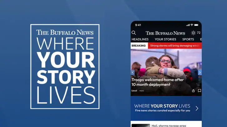 The Buffalo News App feature graphic