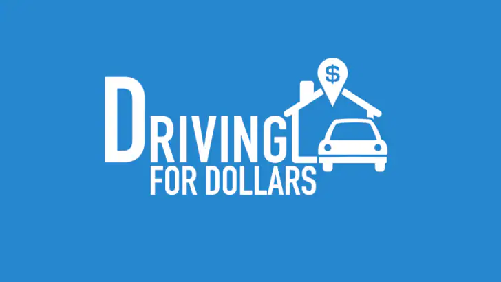 The Driving For Dollars App feature graphic