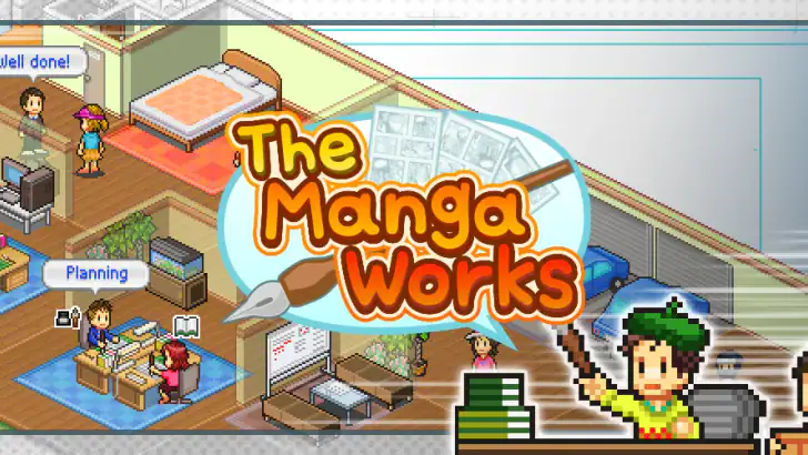 The Manga Works feature graphic