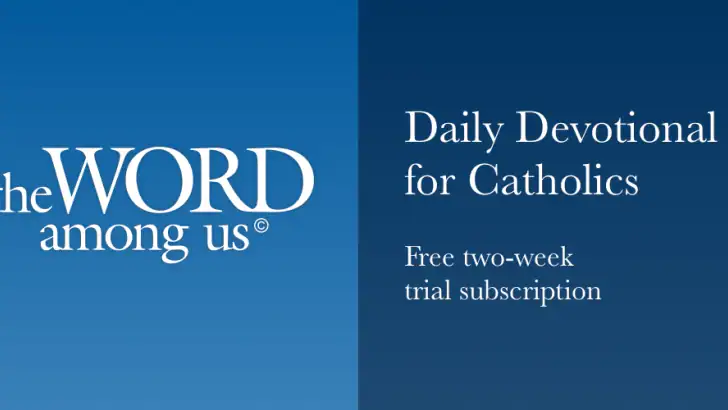 The Word Among Us Mass Edition feature graphic